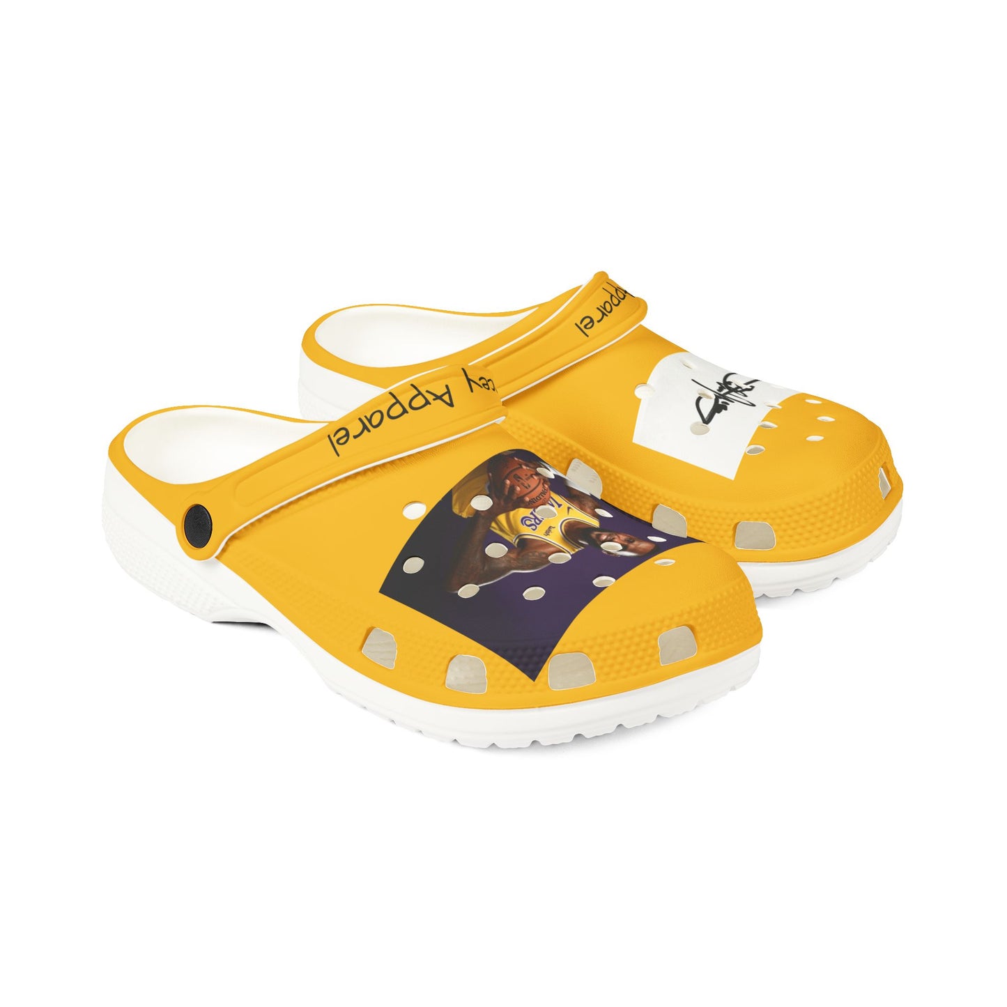 Jacey Apparel EVA Foam Slides - Sports Clogs with Lebron James